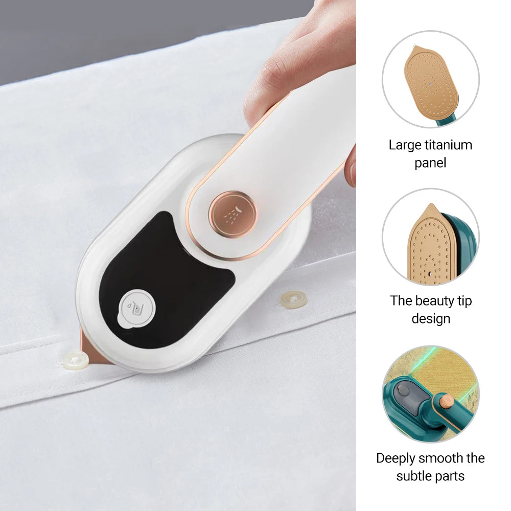 Portable Garment Steamer Rotating Steam