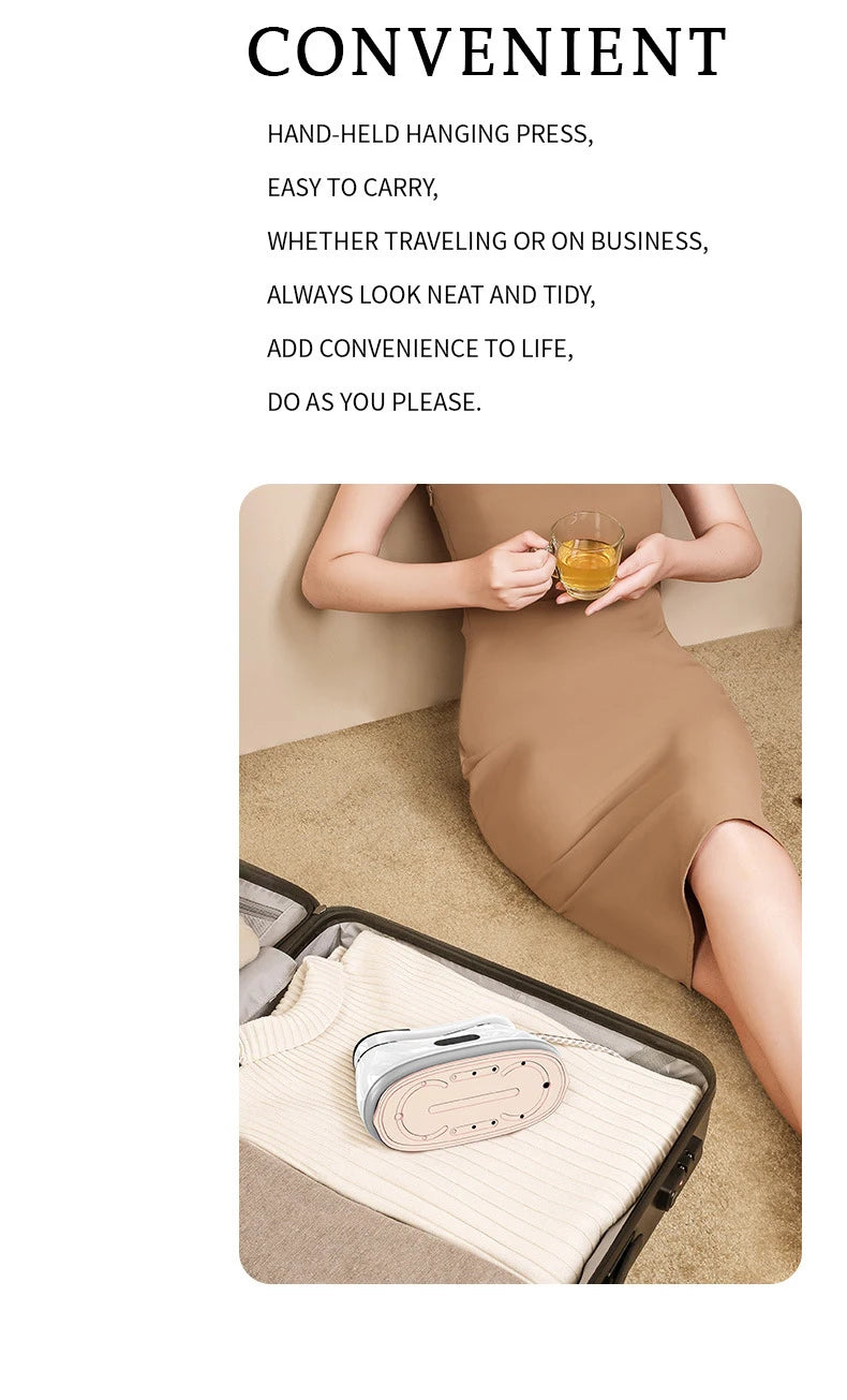 Handheld Steam Iron Foldable Garment Steamer