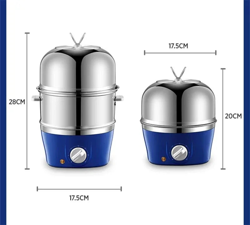 Egg Boiler electric Double Layers egg