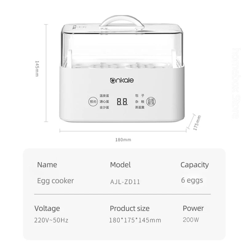 Eggs Boiler Multi Function Rapid Electric Egg Cooker