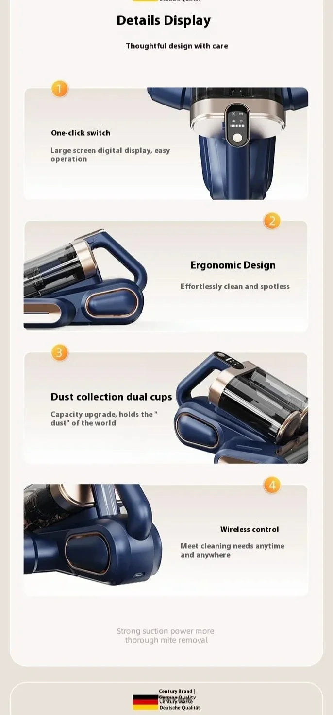 Cordless Mattress Vacuum Cleaner