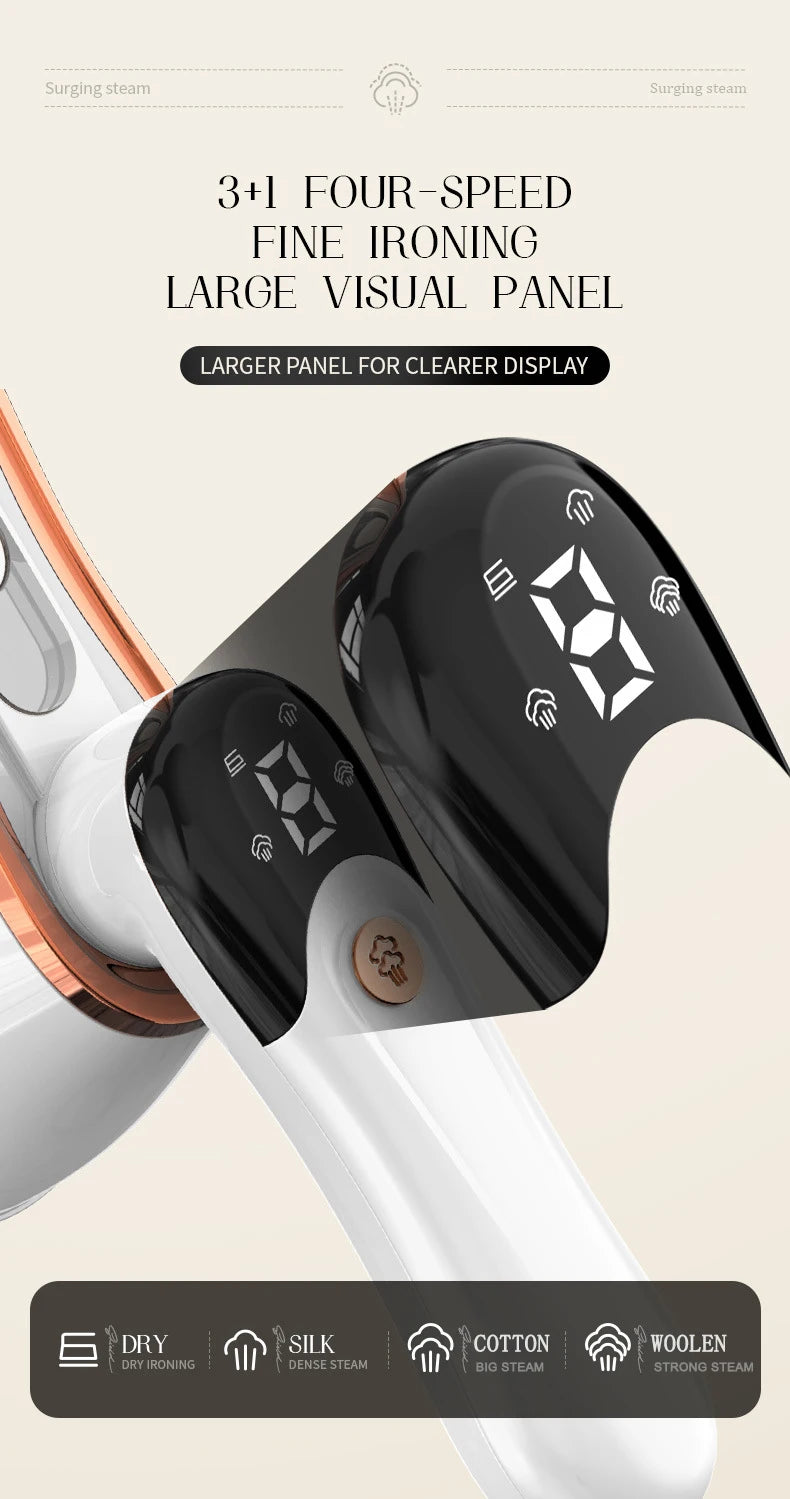 Handheld Steam Iron Foldable Garment Steamer