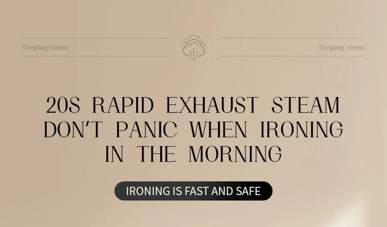 Handheld Steam Iron Foldable Garment Steamer