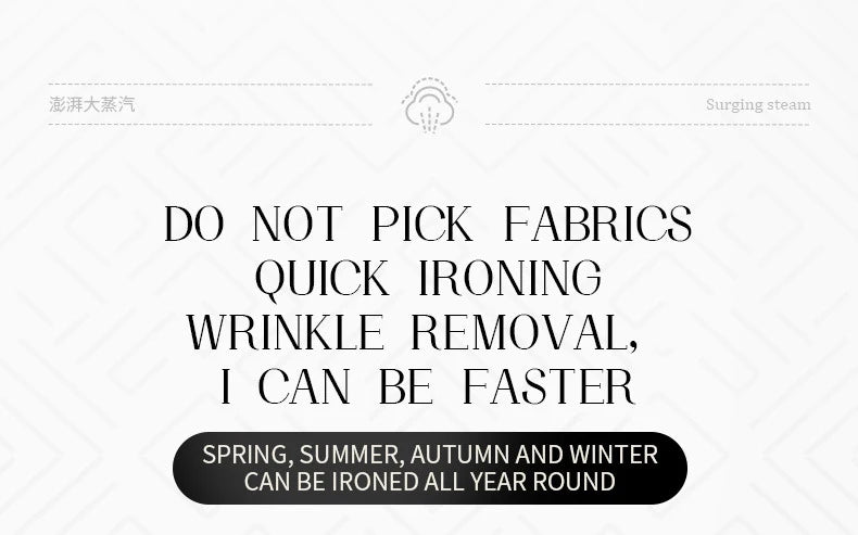 Handheld Steam Iron Foldable Garment Steamer