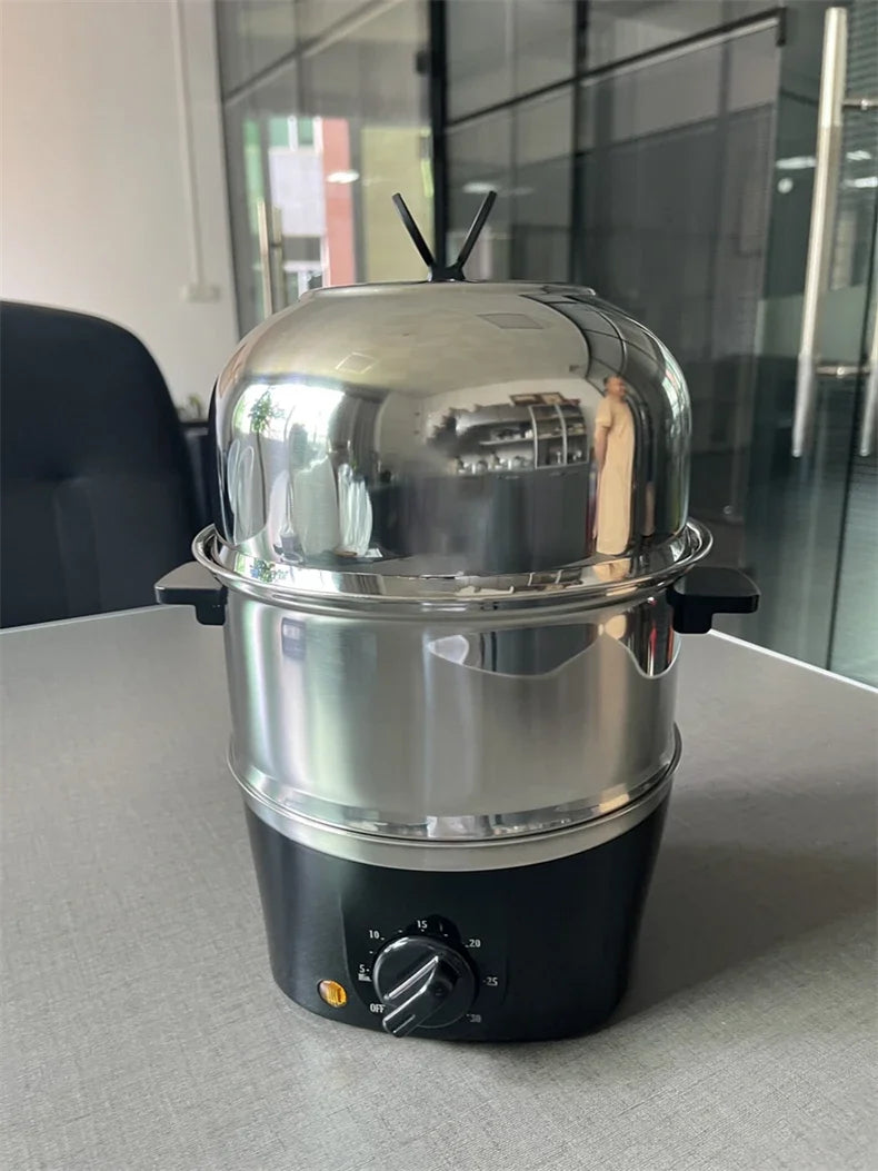 Egg Boiler electric Double Layers egg