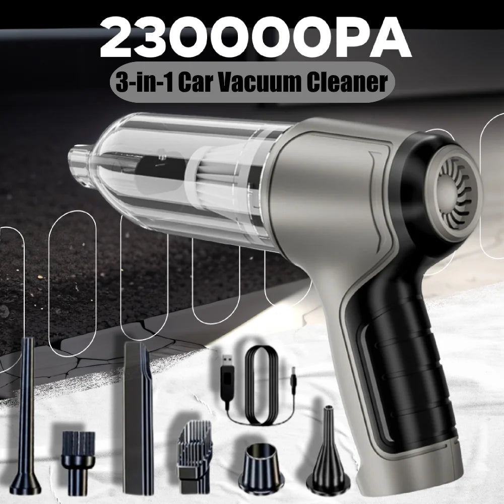 Car Vacuum Cleaner Strong Suction Cleaning