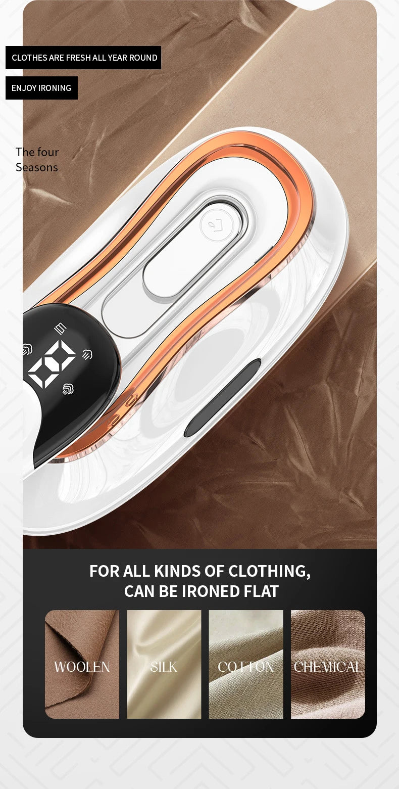 Handheld Steam Iron Foldable Garment Steamer