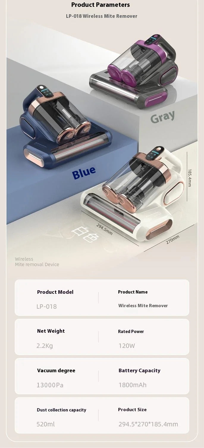 Cordless Mattress Vacuum Cleaner