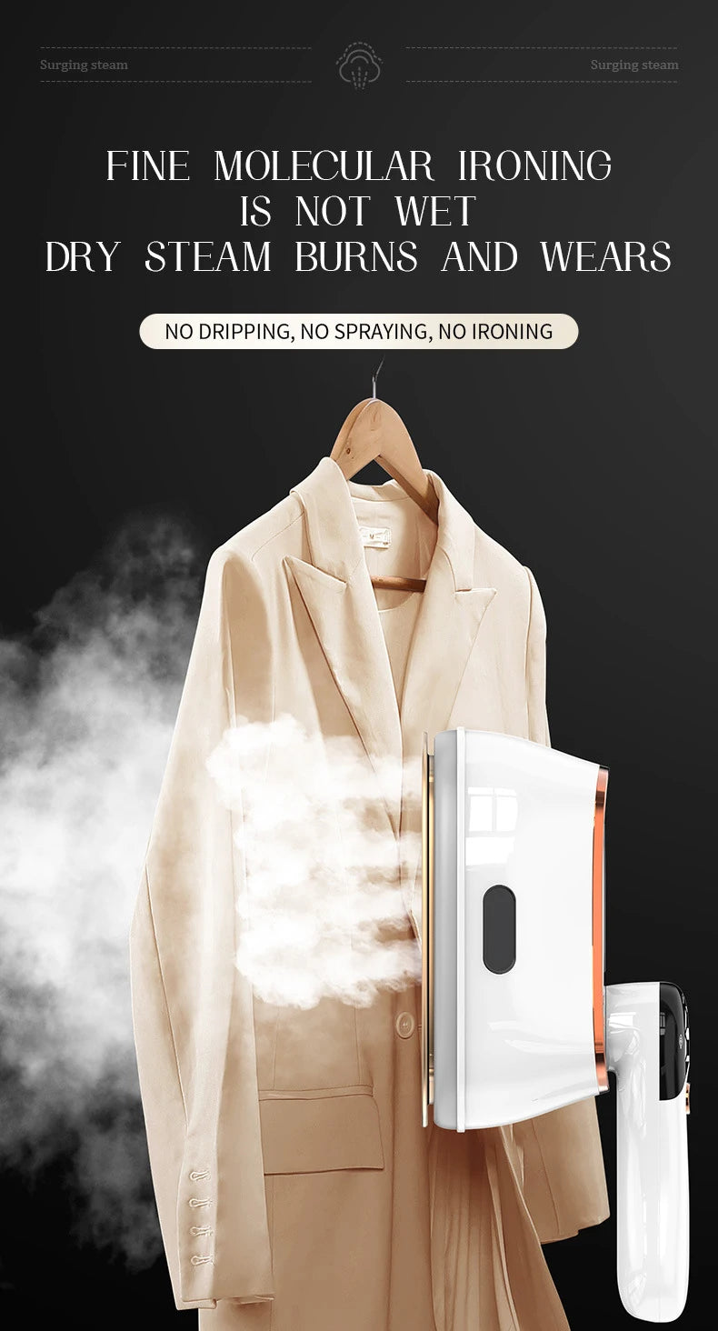 Handheld Steam Iron Foldable Garment Steamer